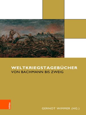 cover image of Weltkriegstagebücher